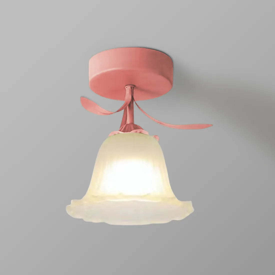 Tiffany-Style Floral Ceiling Light