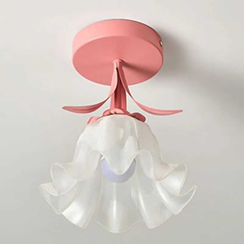 Tiffany-Style Floral Ceiling Light