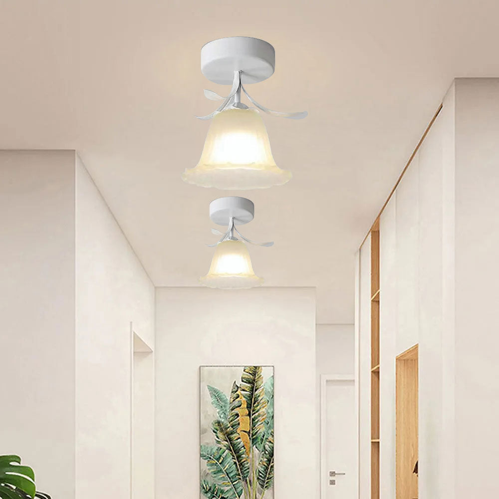 Tiffany-Style Floral Ceiling Light