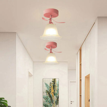 Tiffany-Style Floral Ceiling Light
