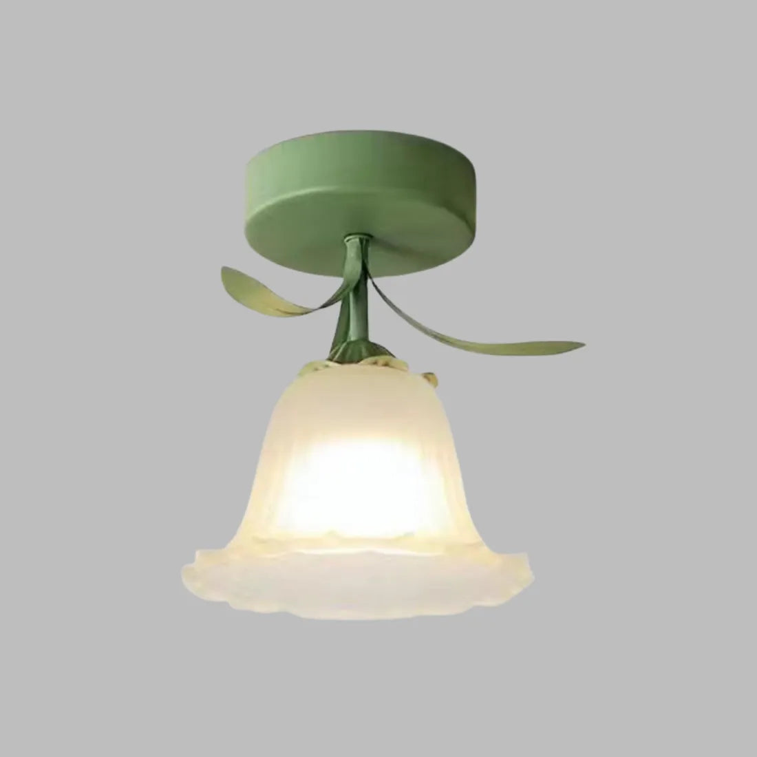 Tiffany-Style Floral Ceiling Light