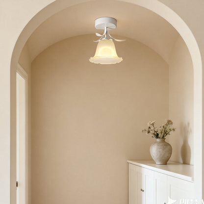 Tiffany-Style Floral Ceiling Light
