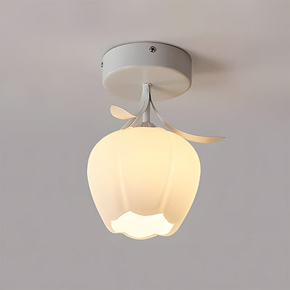 Tiffany-Style Floral Ceiling Light