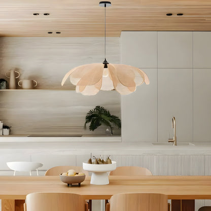Hand-Woven Rattan Ceiling Light