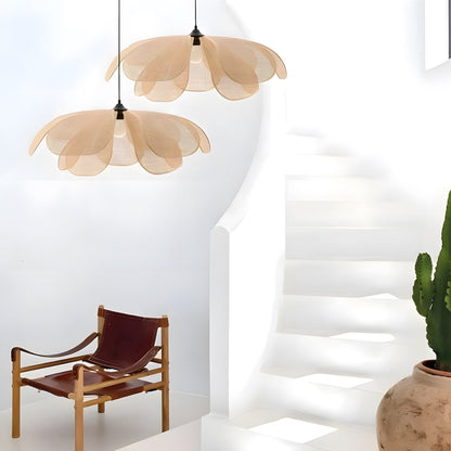 Hand-Woven Rattan Ceiling Light