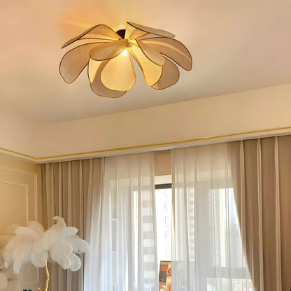 Hand-Woven Rattan Ceiling Light