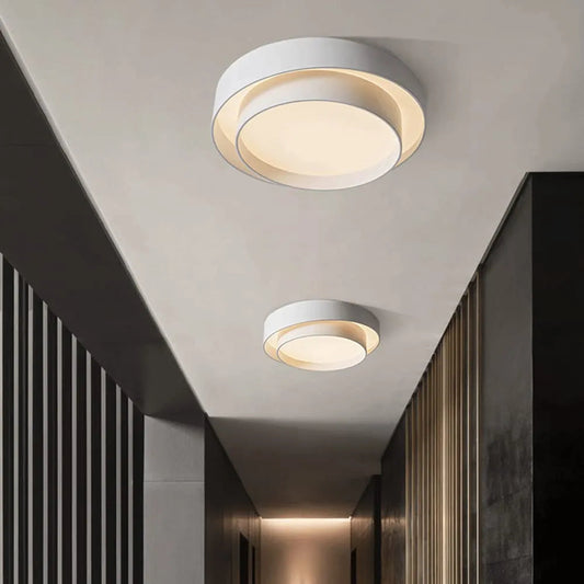 Minimalist Nordic Circular Ceiling Light