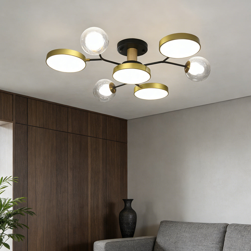 Nordic Multi-Branch Ceiling Light