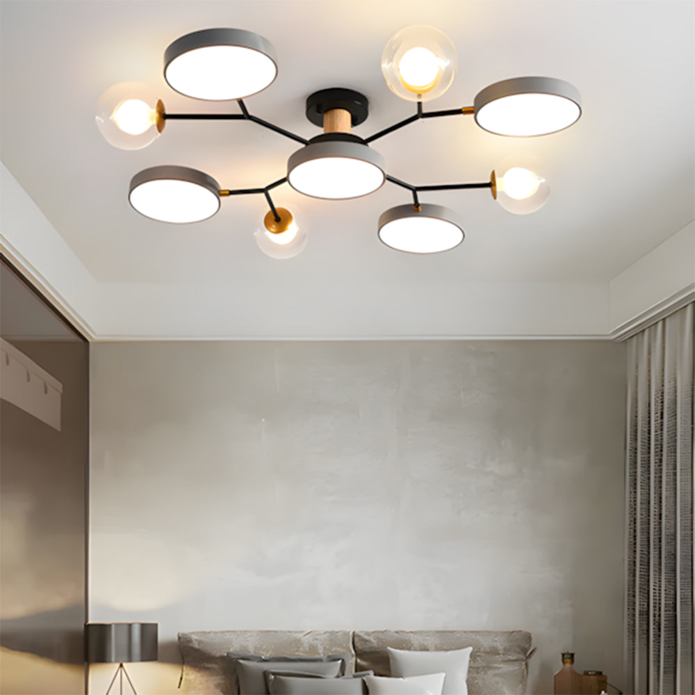 Nordic Multi-Branch Ceiling Light