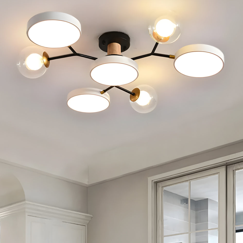Nordic Multi-Branch Ceiling Light