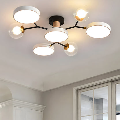 Nordic Multi-Branch Ceiling Light