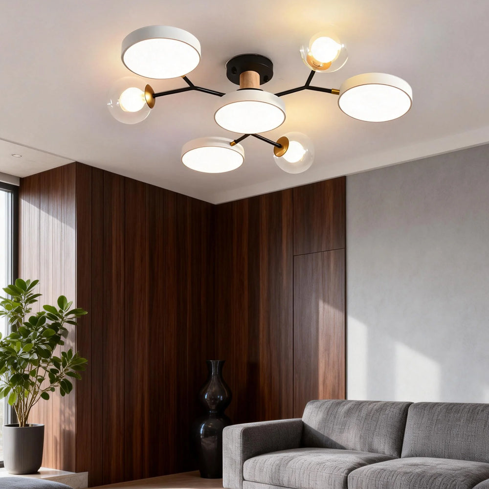 Nordic Multi-Branch Ceiling Light