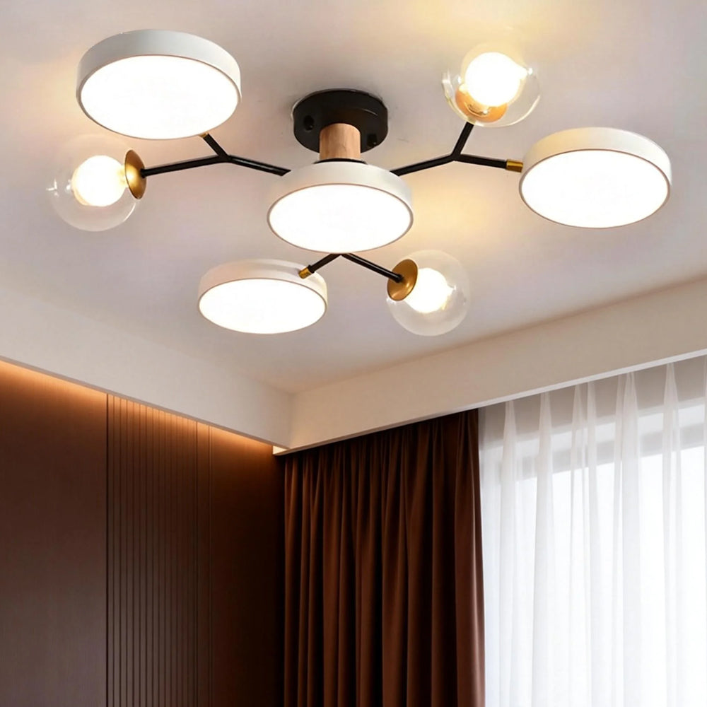 Nordic Multi-Branch Ceiling Light