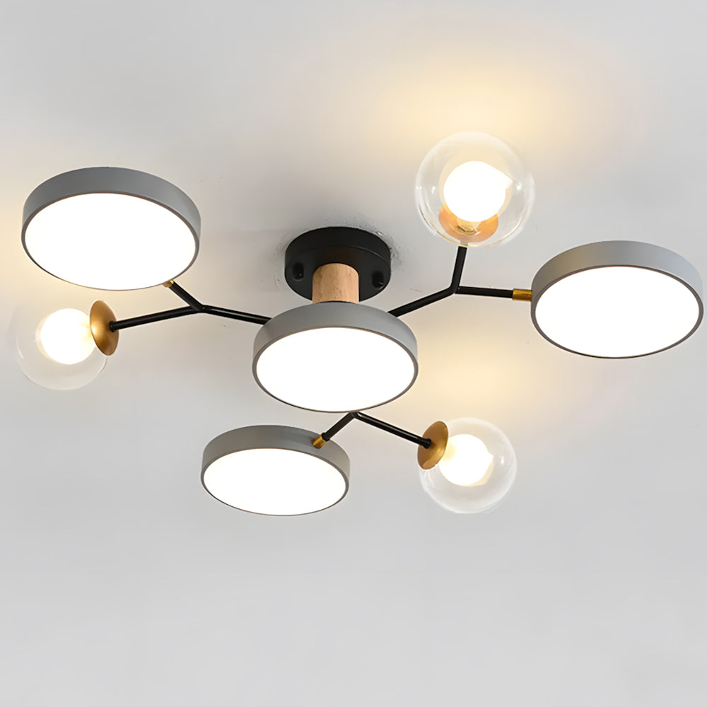 Nordic Multi-Branch Ceiling Light