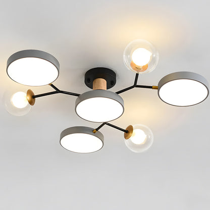 Nordic Multi-Branch Ceiling Light
