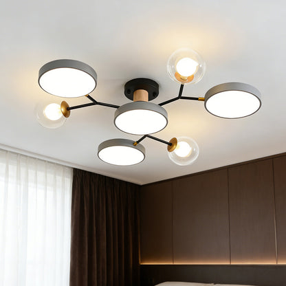 Nordic Multi-Branch Ceiling Light