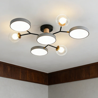 Nordic Multi-Branch Ceiling Light