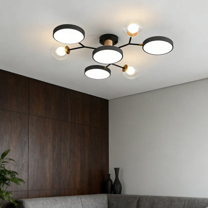 Nordic Multi-Branch Ceiling Light