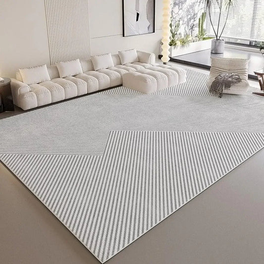 Gray Chevron Wabi-Sabi Rug