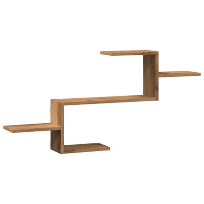 Cascade Natural Wood Wall Shelf