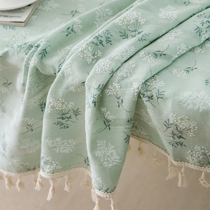 Green Tablecloth