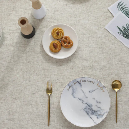 Natural Linen Tablecloth