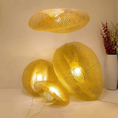 Bamboo Ceiling Light
