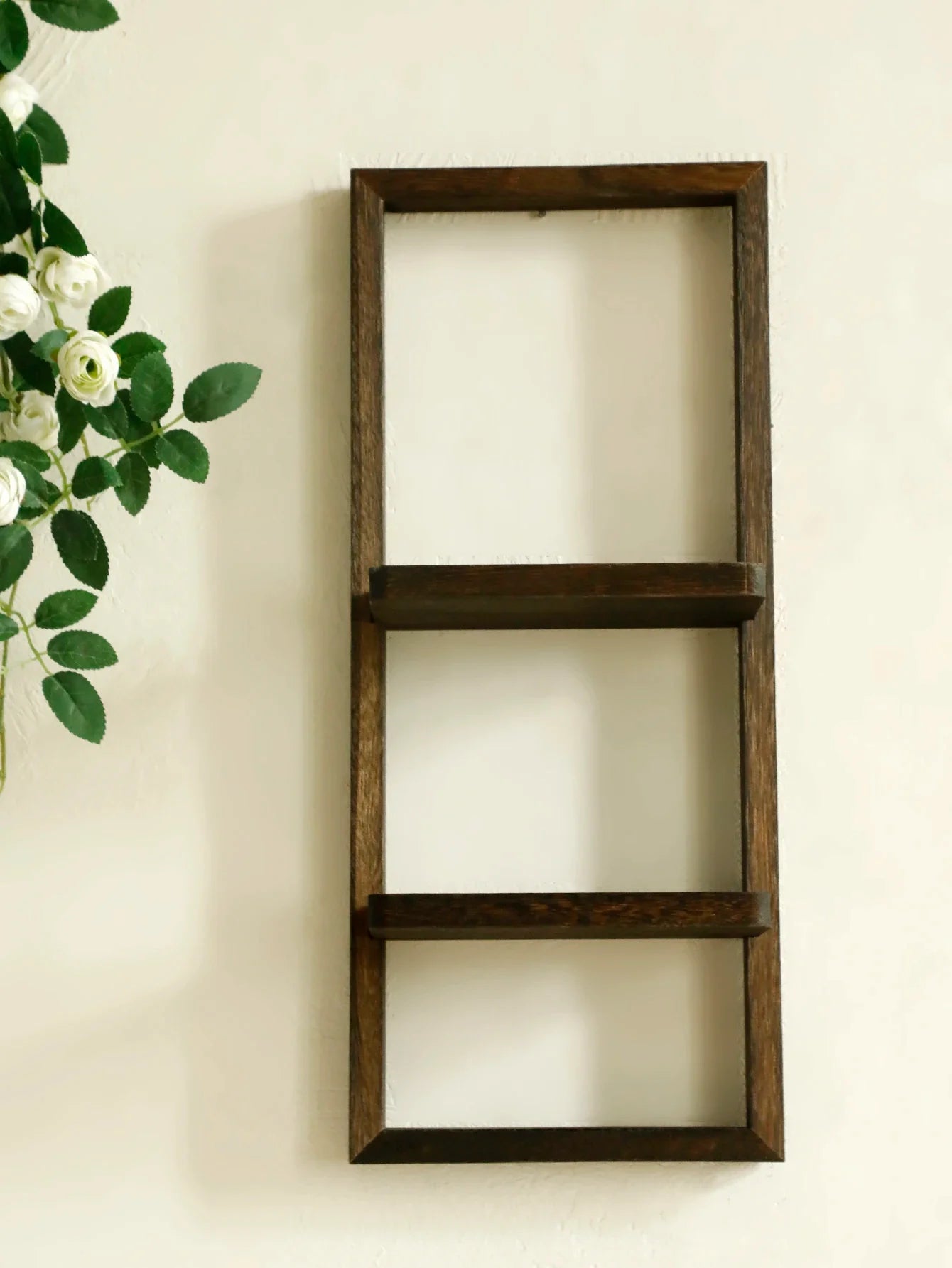 Rustic Wood Wall Shelf