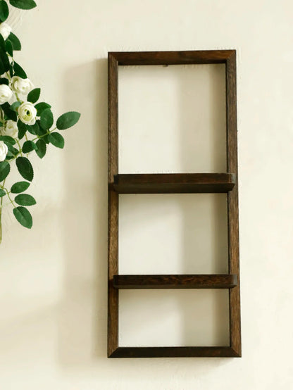 Rustic Wood Wall Shelf