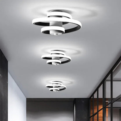 Spiral Ceiling Light
