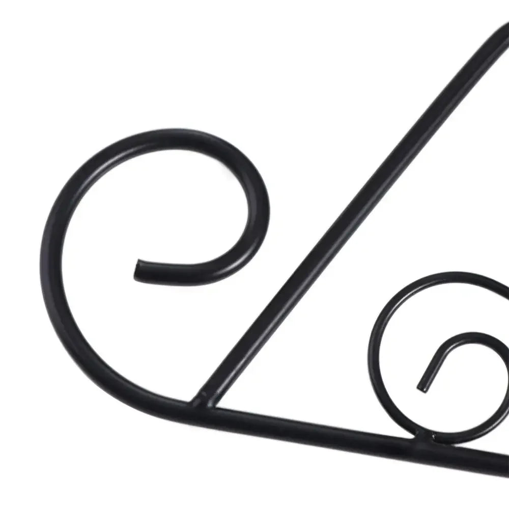 Staircase-Style Metal Wall Shelf