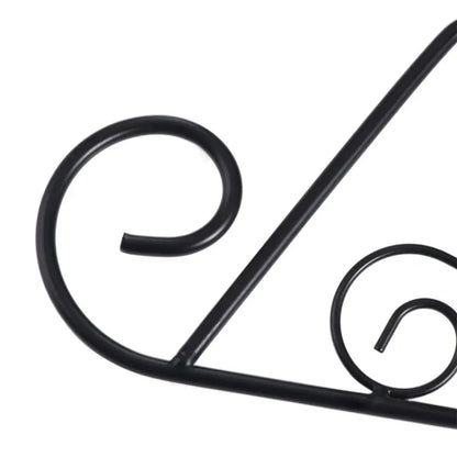 Staircase-Style Metal Wall Shelf