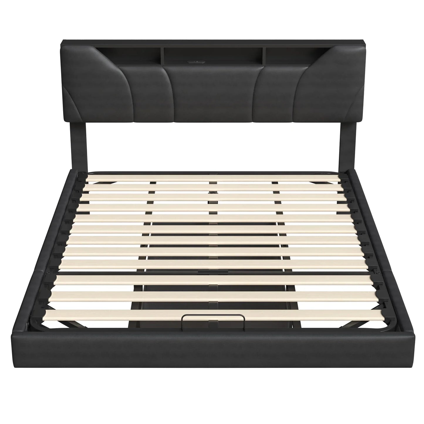 Floating Design Storage Bed with Drawer