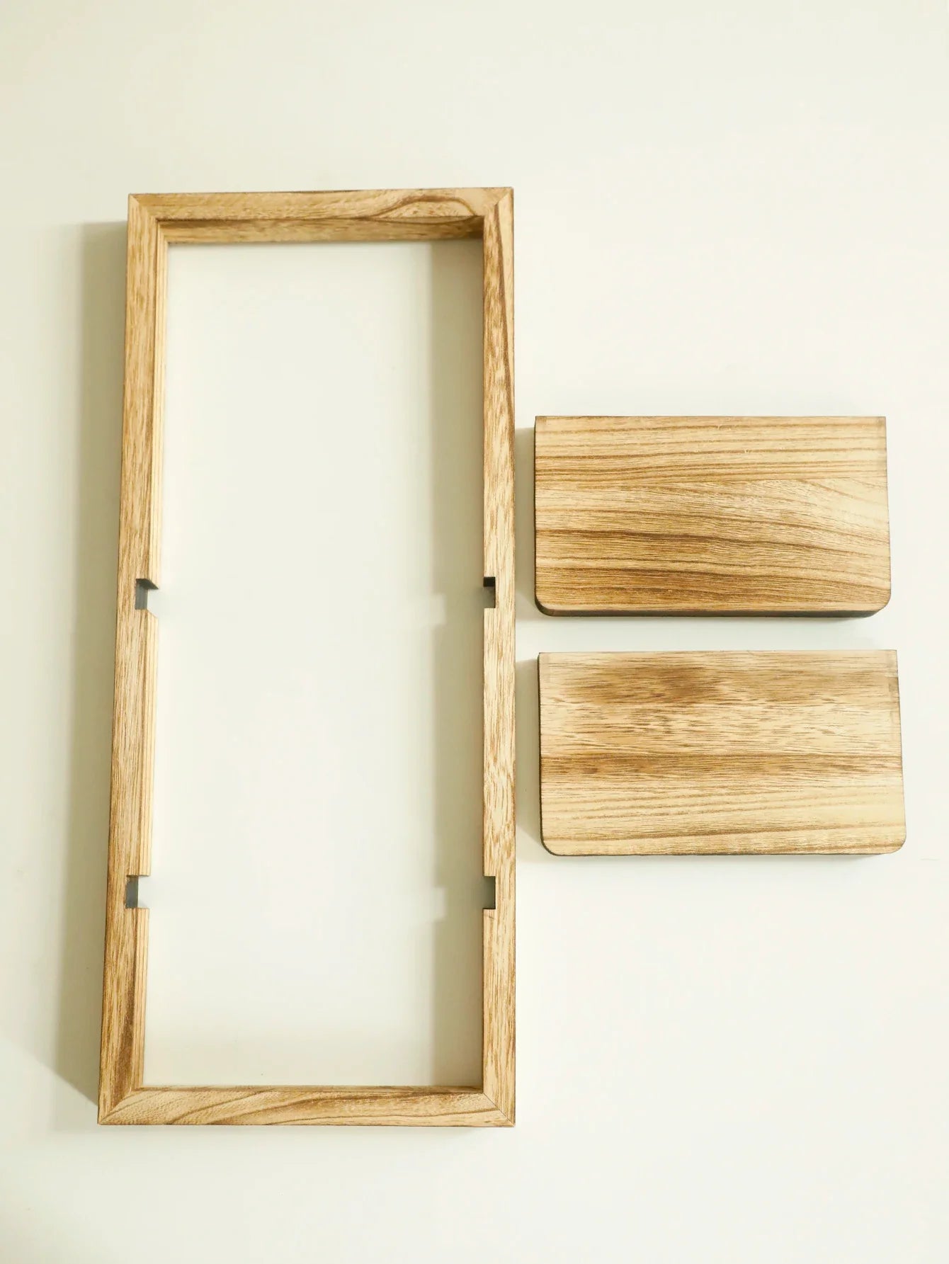 Rustic Wood Wall Shelf
