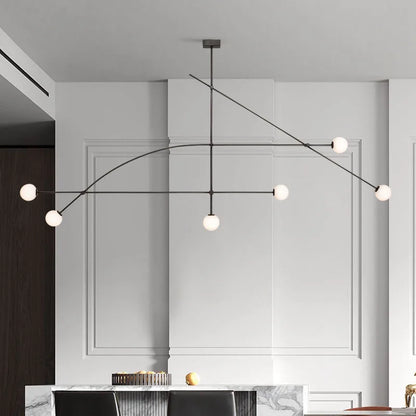 Modern Asymmetric Geometric Ceiling Light