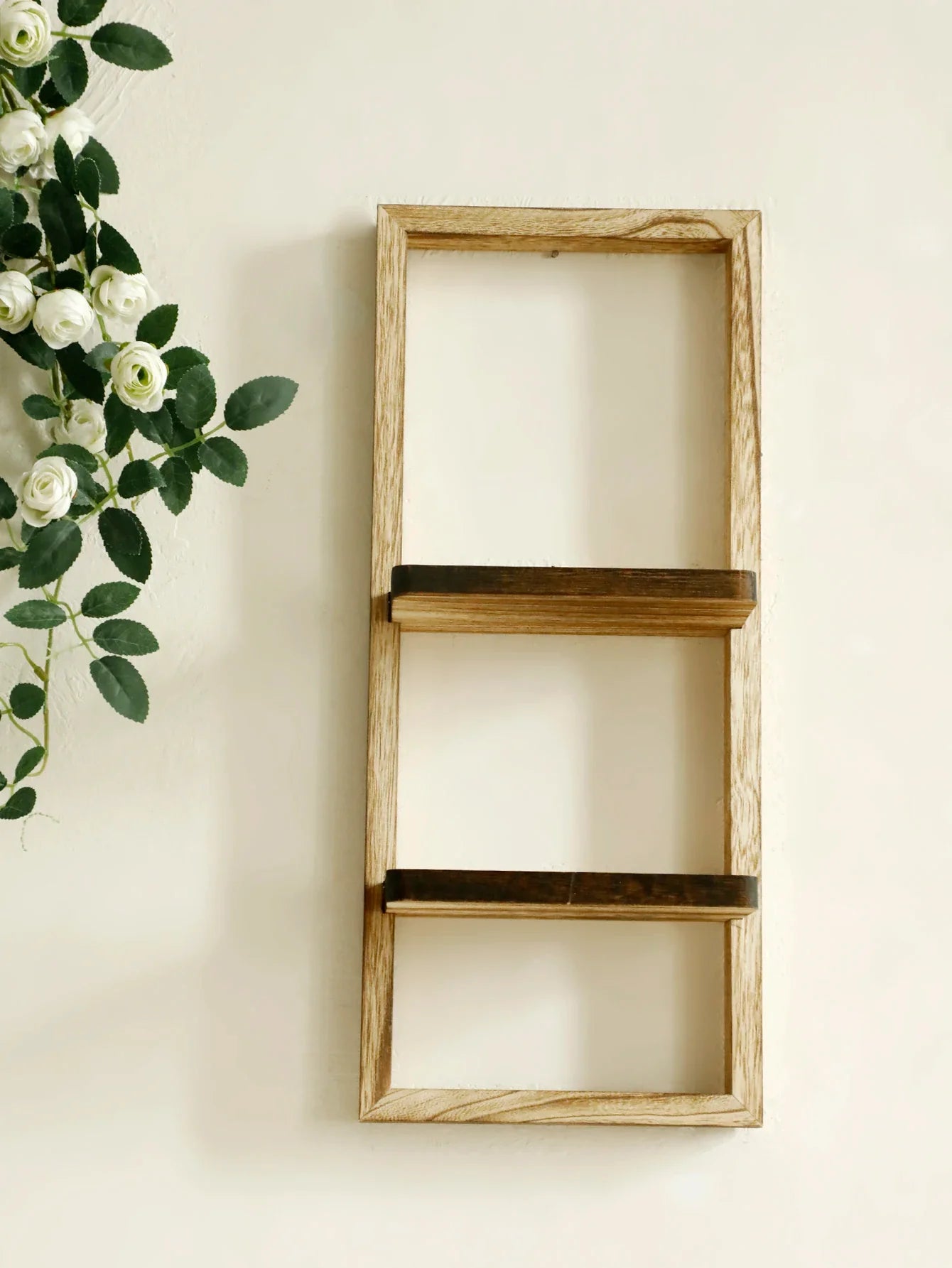 Rustic Wood Wall Shelf