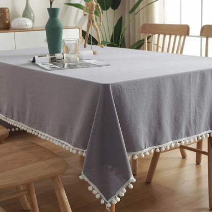 Rectangular Cotton Tablecloth