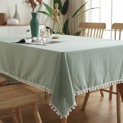 Rectangular Cotton Tablecloth