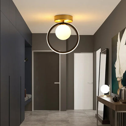 Round Designer Ceiling Light