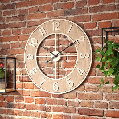 Wooden Wall Clock