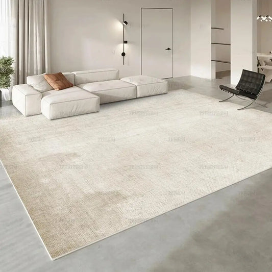 Plain Beige Rug