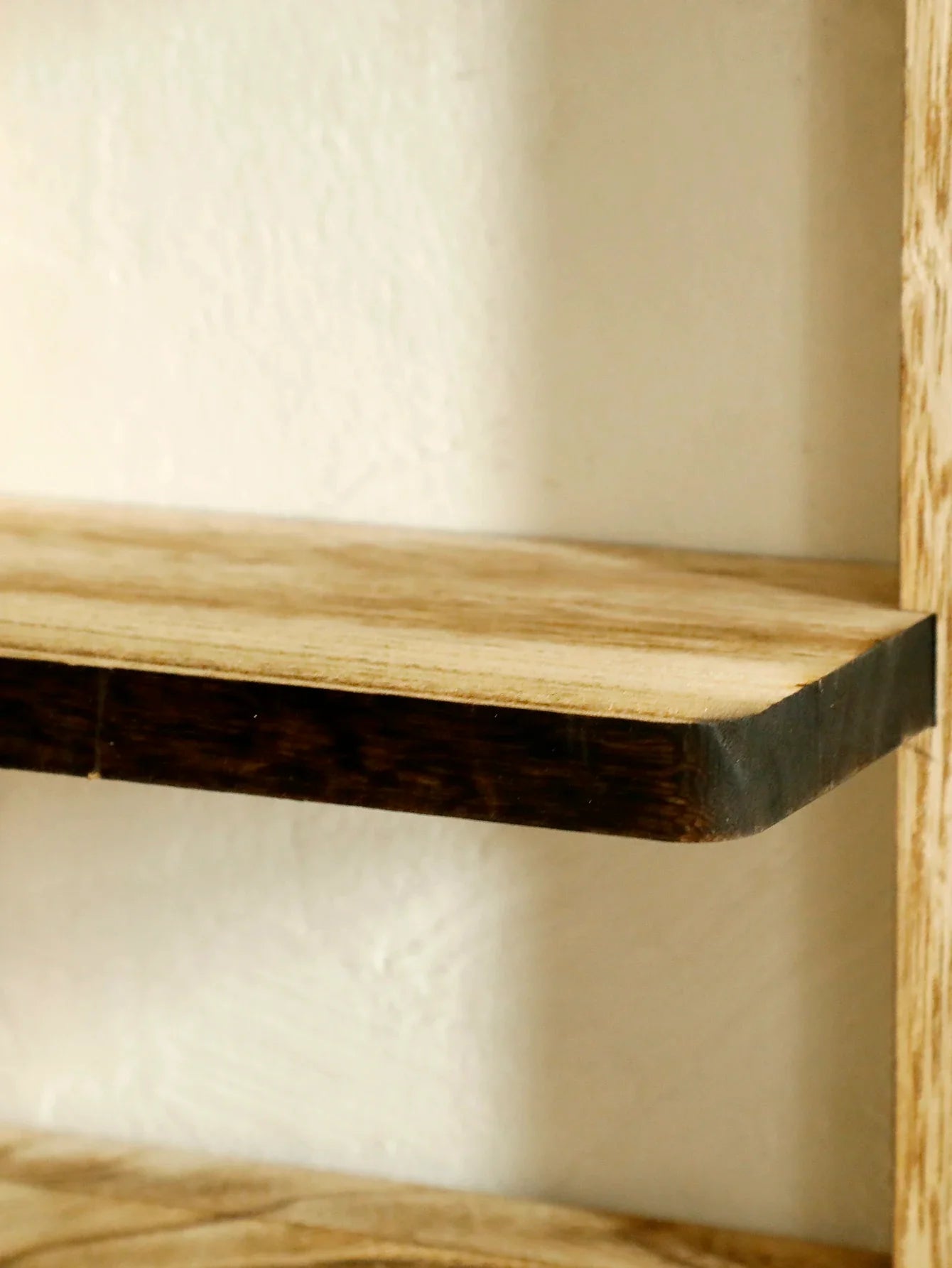 Rustic Wood Wall Shelf