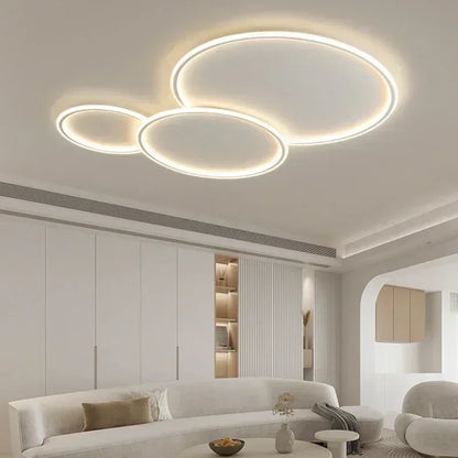 White Round Ceiling Light