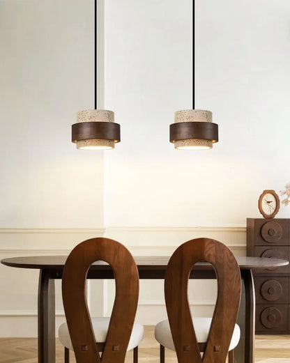 Wabi-Sabi Stone Bar Pendant Light
