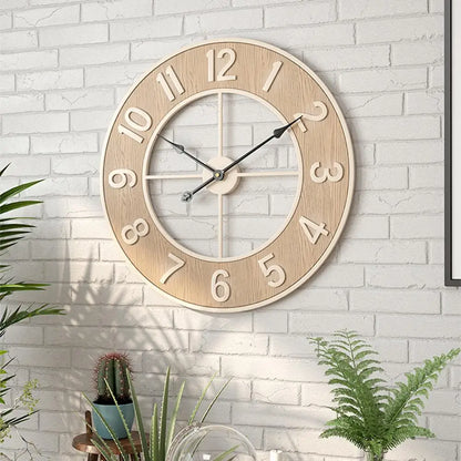 Wooden Wall Clock