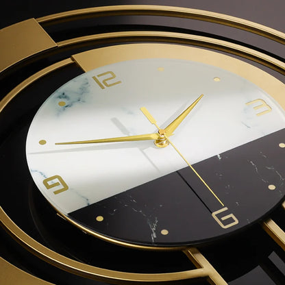 Gold Wall Clock