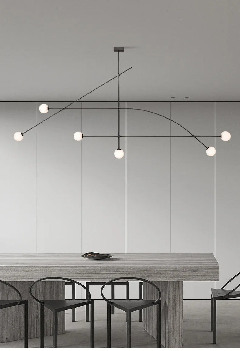 Modern Asymmetric Geometric Ceiling Light