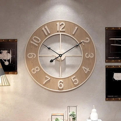 Wooden Wall Clock