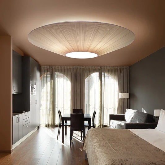 Wabi-Sabi Pleated Ceiling Light