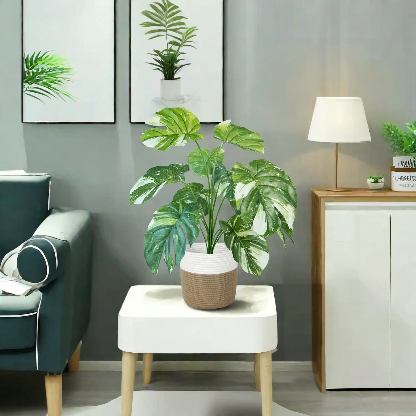 Planta artificial grande